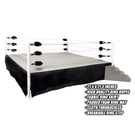 Figures Toy Company Wrestling Ring for Wrestling Action Figures