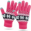 Veni Masee women's warm winter wool touchscreen gloves, with thermal