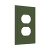 Wmhusu Outlet Covers Olive Green 1 Gang Duplex Light Switch