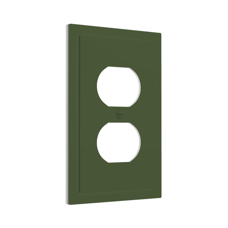 Wmhusu Outlet Covers Olive Green 1 Gang Duplex Light Switch