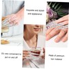 FOMIYES Pcs Nail Charms Queen Fingernail Ring Set Wear Nails