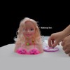 Makeup Pretend Playset for Children 17Pcs Hairdressing Styling Head Doll