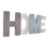 Wood HOME Sign Distressed Retro One Piece Design Exquisite Wooden