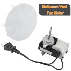 Universal SM550 Bathroom Fan Motor Replacement Compatible with Nu-Tone Br-oan Exhaust Vent Fan Motor 120V 50CFM 3000 RPM Replace EM550 C01575 C65878 EM750 65100 VFM100