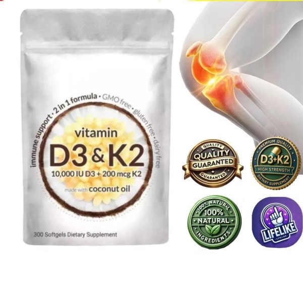 Does not apply Vitamin D3 K2 Softgel 300 Extra Strength