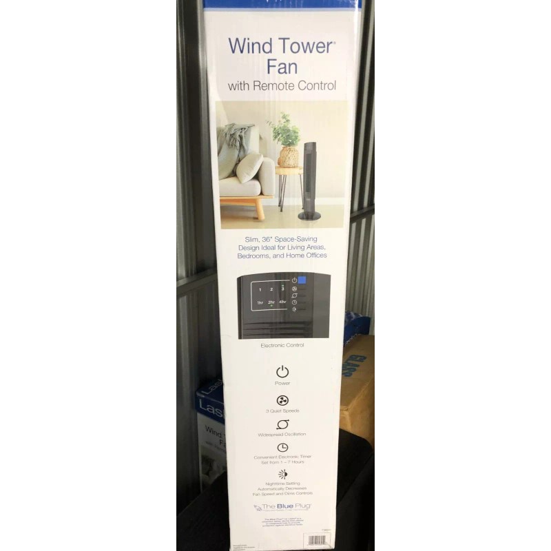 Lasko New Lasko 36" Wind Tower Fan with Remote Control