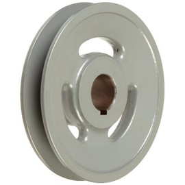 TB Woods BK3078 FHP Bored-to-size V-Belt Sheave, B Belt Section, 1 Groove, 7/8" Bore, Cast Iron, 3.15" OD, 7940 max rpm