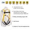 WELKFORDER 3D-Ring Industrial Fall Protection Safety Harness ANSI/ASSE Z359.11-2021 Compliant