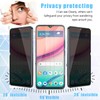 Anbzsign 2 Pack Privacy Tempered Glass Screen Protector for TCL
