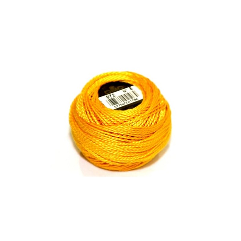 DMC Cotton Perle Thread Size 5 972 - per 10