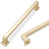 COTYKILEY 10 Pack 6-1/4 Inch(160mm) Brushed Brass Kitchen Cabinet Handles