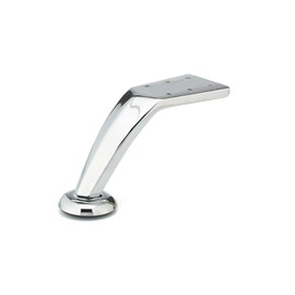 Richelieu Hardware - 5234140 - Contemporary Furniture Leg - 523 - 4 23/32 in (120 mm) - Polished Chrome Finish