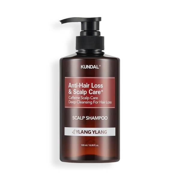 [KUNDAL] Caffeine Scalp Shampoo #Ylang Ylang Natural Caffeine Hair Care