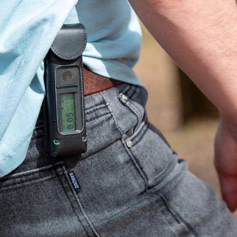 Radiacode Real Leather protective Case 102/103 Accessories with Hanging and