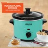 IMUSA Small Slow Cooker 1.5 QT, 3 Heat Settings, Removable