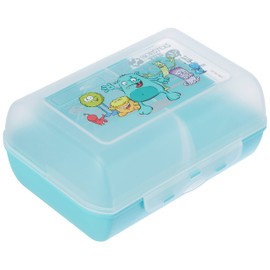 Emsa 514482 Lunch box for children, Removable partition, monster motif, Mint, Variabolo Monster
