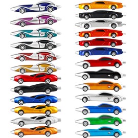 25 Pcs Funny Car Pens Fun Racing Cool Car Pens pen for Office School Stationary Birthday Party Favors, 4 Styles