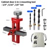RUITOOL 2-in-1 Cabinet Door Mounting Jig & Rebound Device Tool