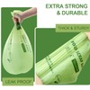 Codirom 100% Compostable Trash Bags, 13 Gallon, 49.2 Liter, 0.91