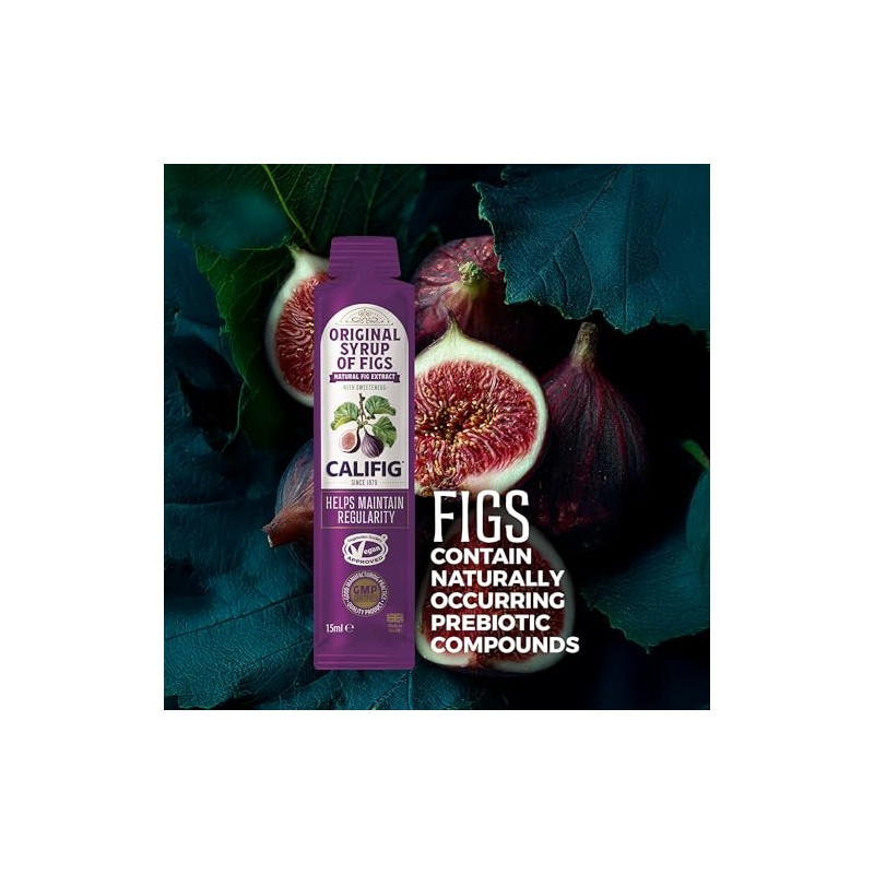 Califig Original Syrup of Figs Sachets Natural Digestive Aid |