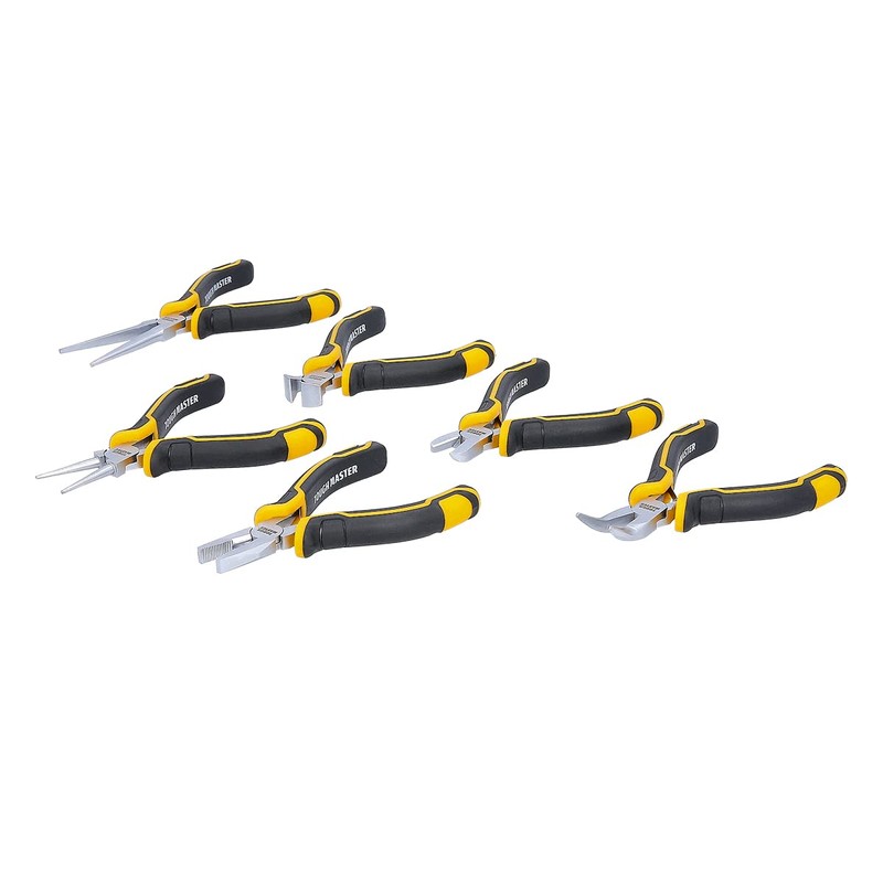 TOUGH MASTER Mini Pliers Set 6pcs Jewellery Plier Tool Kit