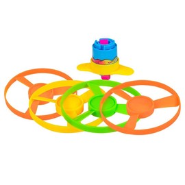 Boland 30835 Wind-up Helicopter, 1 Piece with 2 Blades Assorted Colours, Helicopter, Gift, Give-Away, Toy, Pinata Filling, Wonder Bag
