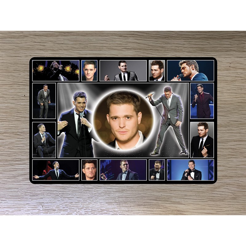 Michael-Buble Celebrity Singer Icon Passport Case Holder Gift