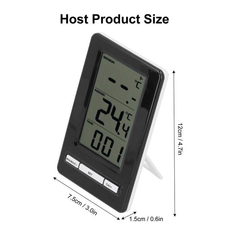 Wireless Indoor and Outdoor HighPrecision Electronic Thermometer Electronic Temperature Meter