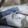 Duvet Cover, Single, Sold Individually Organic Cotton, 100% Washed Cotton,