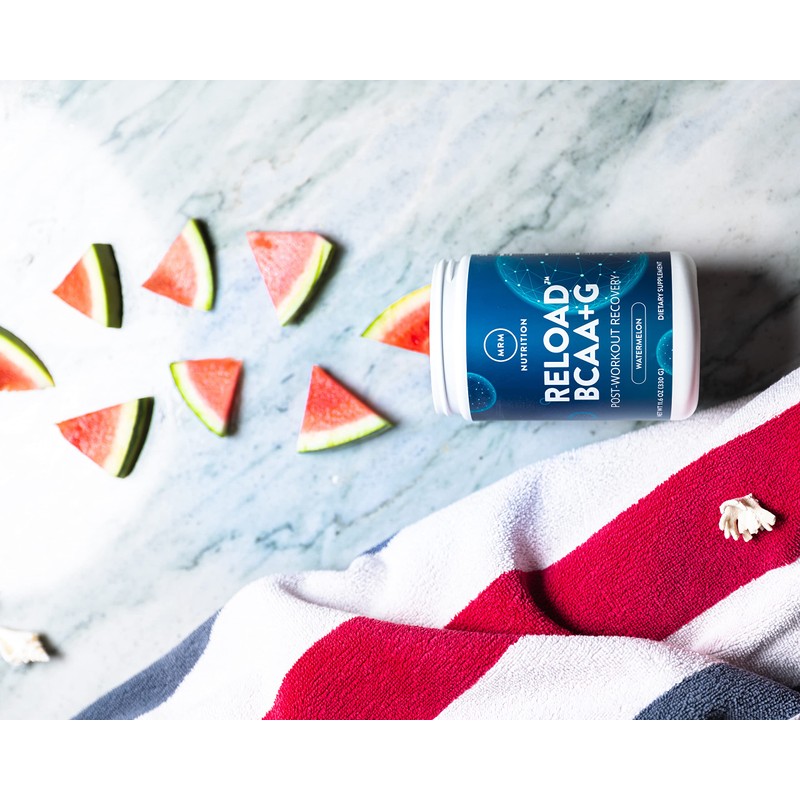 MRM Nutrition Reload BCAA+G Post-Workout Recovery | Watermelon Flavor |