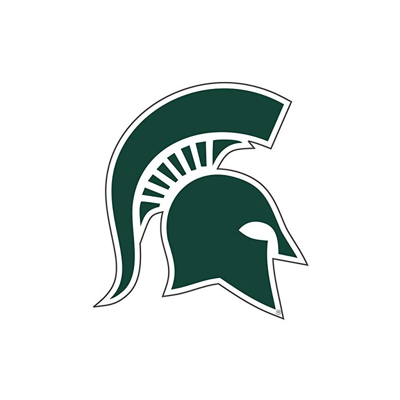 MSU MICHIGAN STATE Large 11.5" Spartan Auto Cornhole Decal