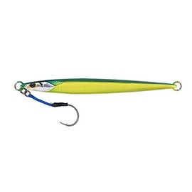 JACKALL G208 Metal Jig, Bumble Jig, Semi-Long, 8.8 oz (250 g), Grikin/Slim Border Holo