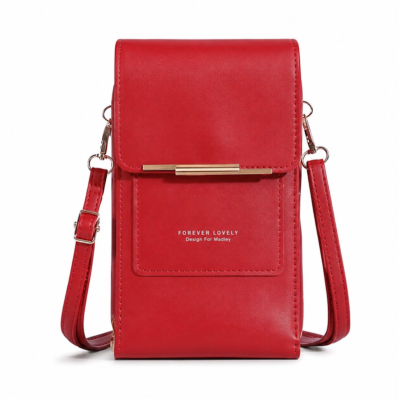Women’s Crossbody Phone Purse with Touch Screen Wallet Design –