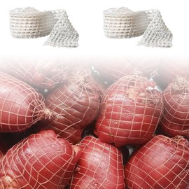 Elbow Net Set Meat Net Belt Cotton Thread Net with Pockets Cooking Net Beef Stewed Pork Cooking Net for Home Use (5m)