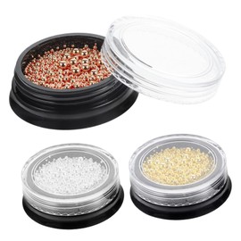 BIUDECO Mixed Nail Beads for Nail Art for Charms Decorations for Manicures Special Occasions