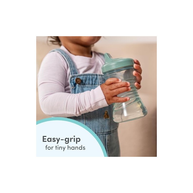 NUK First Choice Fun Grips Hard Spout Straw Cup 2.0,