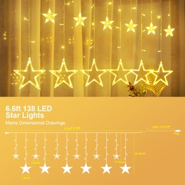ARKOCHIC Star Lights Christmas Lights
