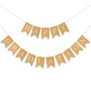 15PCS Reusable Happy Graduation Banners, Graduation Decorations Versatile, Kraft Paper