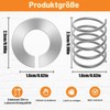 4 Pack Stainless Steel Spring and Washer Suitable for Kitchen