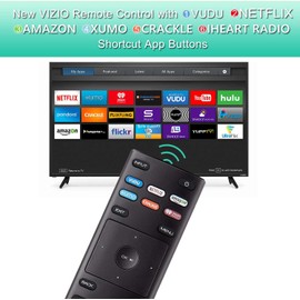 New Universal Remote for Vizio TV Remote Control (All Models) Compatible with D32f-G1 and All Vizio Smart TV LCD LED 3D HDTV