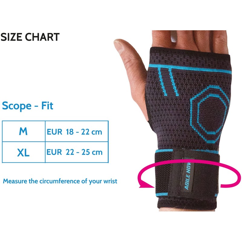 AGILE NOW Advanced Wrist Support (M)
