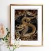 SYMON Cross Stitch Kits for Adults,Dragon,11CT Counted Printed Cross Stitch