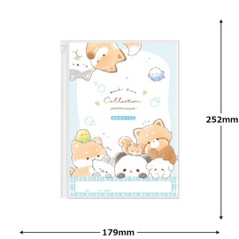 Coolia 00036 Notebook, B5 Vertical, Contact Note with Cover, Mosquito-Fu-Kantai