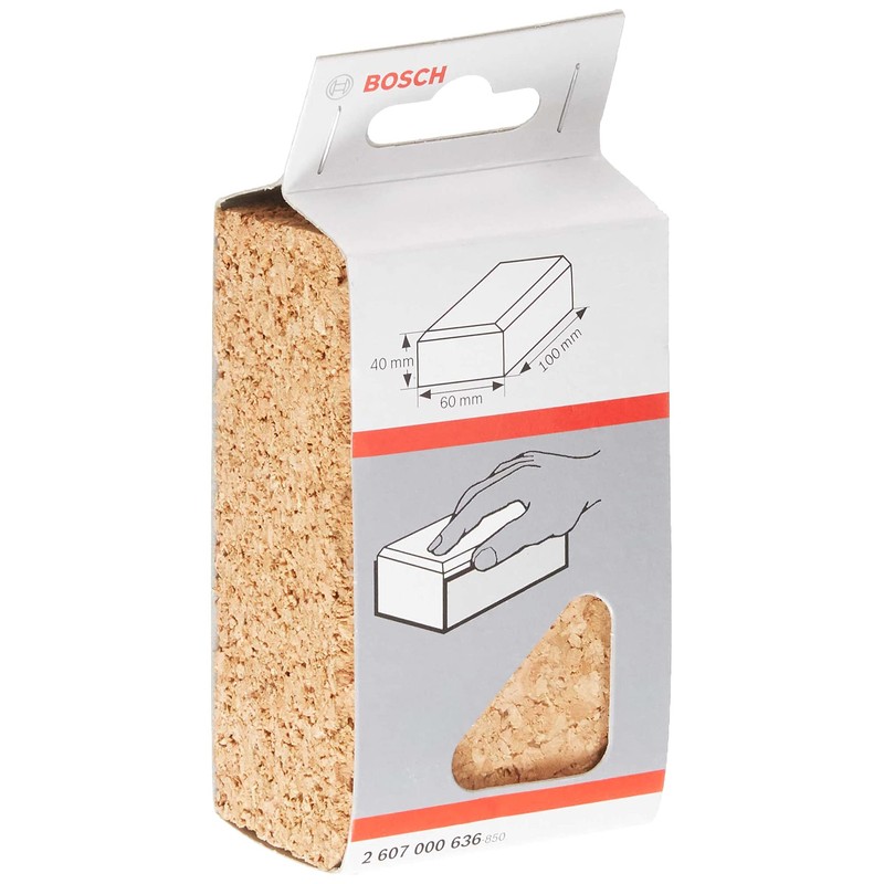 Bosch Professional 1x Cork Hand Sanding Block (60 x 100