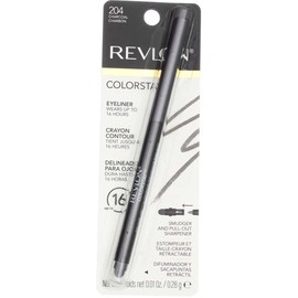 Revlon ColorStay Eyeliner Pencil, Charcoal [204], 0.01 oz (Pack of 3)