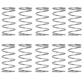 MACHSWON Compressed Spring for Furniture Screen Doors Lawn Mowers Repair Projects Stainless Steel Compression Spring 4mm OD 0.5mm Wire Size 20mm Free Length 10pcs