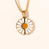 Faithbraceletco God is Within Her - Hidden Message Daisy Locket