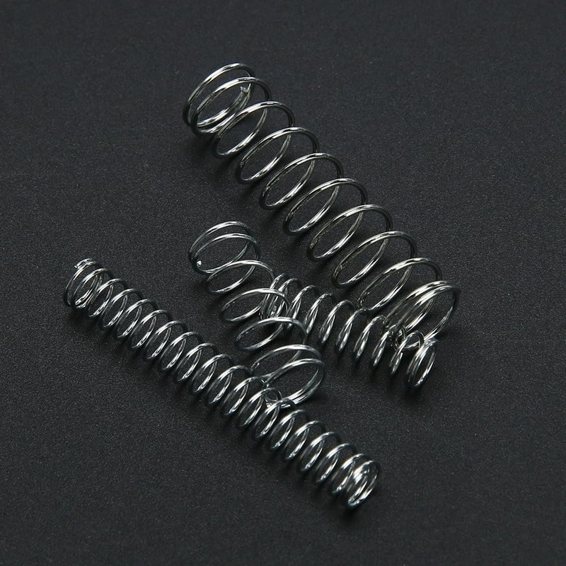 200 Piece Compression Springs Assortment Kit,Spring Assortment Set,Zinc Plated Compression