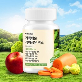 올리트루 가득채운 식이섬유 맥스 1개(120정) 2개월분 Oligo True Full-Loaded Dietary Fiber Max 1 Pack (120 Tablets) 2-Month Supply