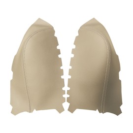 CARBBIA Front Door Panel Center Console Lid Armrest Cover Compatible with Honda Pilot 2009 2010 2011 2012 2013 2014 2015, Beige